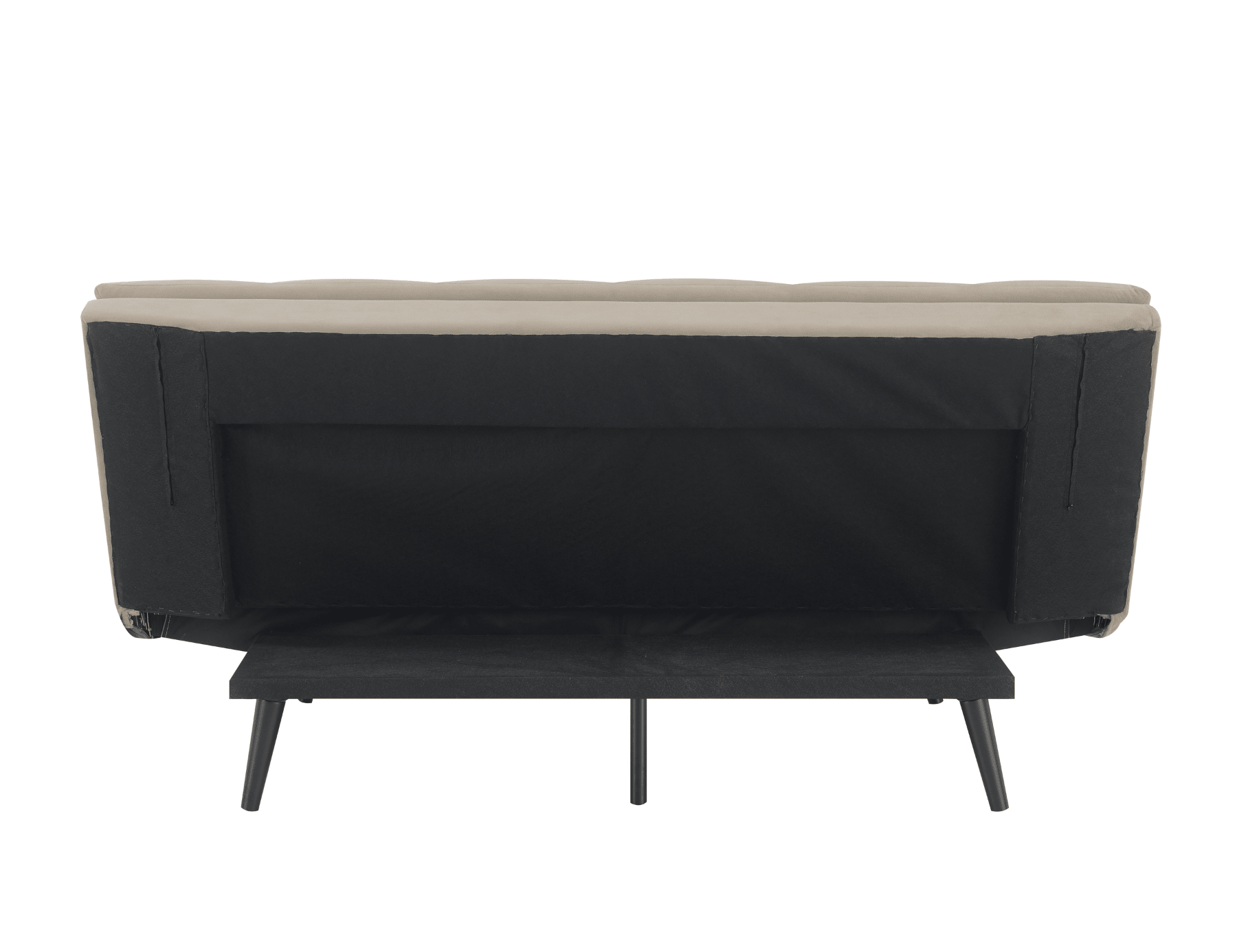 Jaden Convertible Fabric Sofa - Beige - Abbyson - Living Room