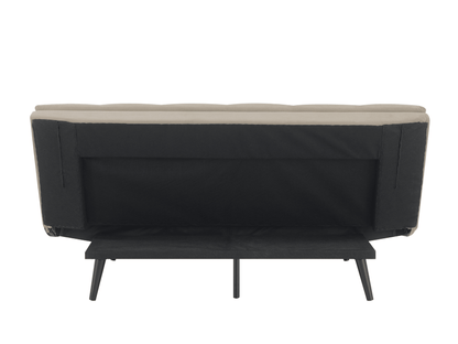 Jaden Convertible Fabric Sofa - Beige - Abbyson - Living Room