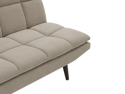 Jaden Convertible Fabric Sofa - Beige - Abbyson - Living Room