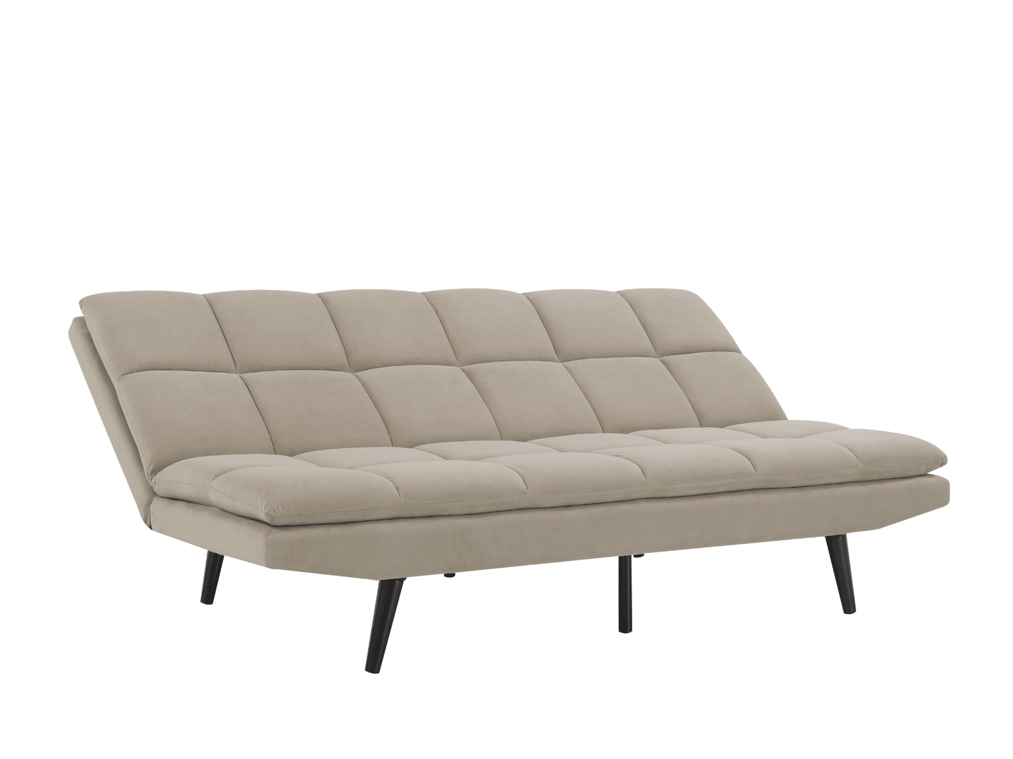 Jaden Convertible Fabric Sofa - Beige - Abbyson - Living Room