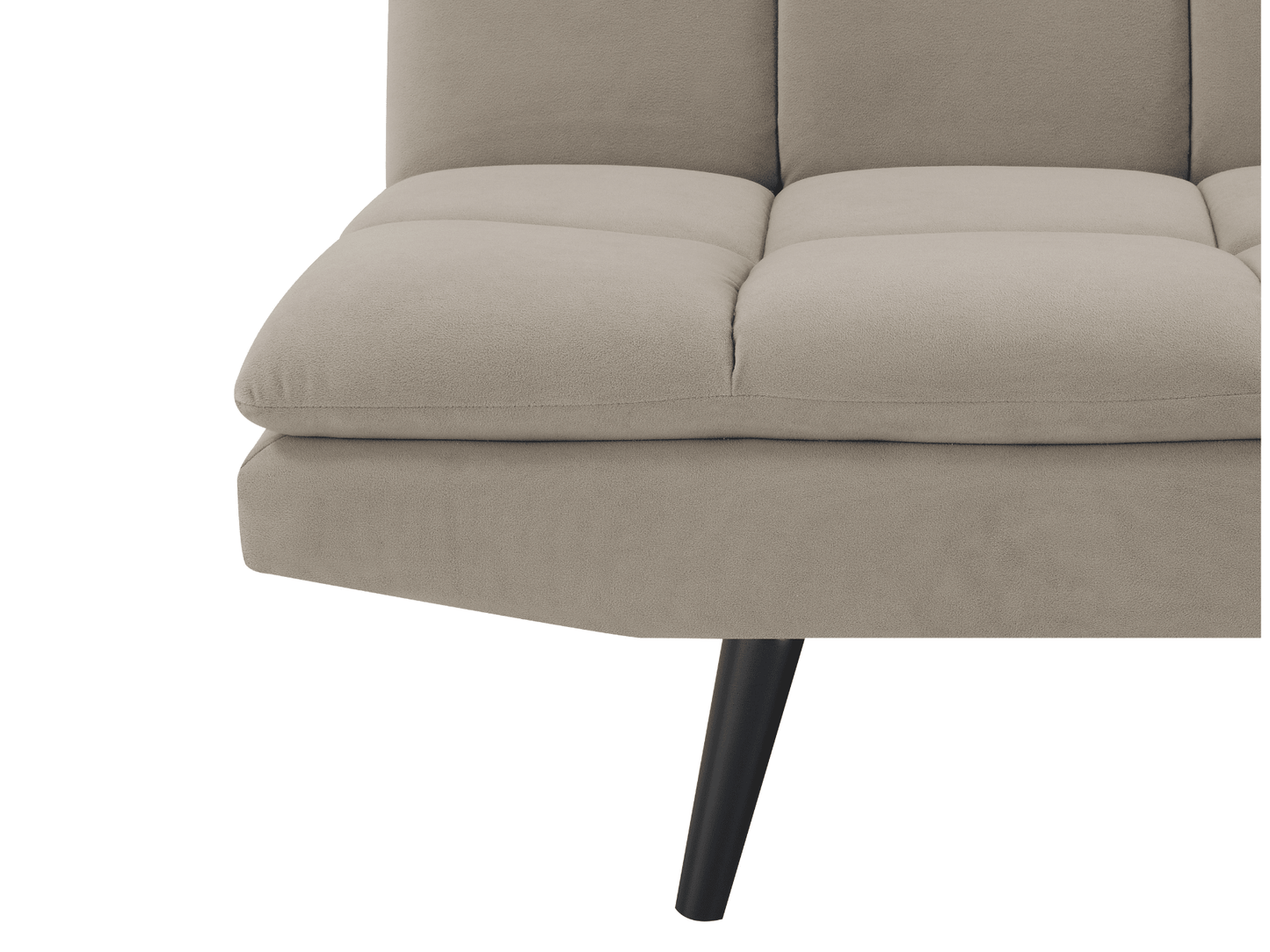 Jaden Convertible Fabric Sofa - Beige - Abbyson - Living Room