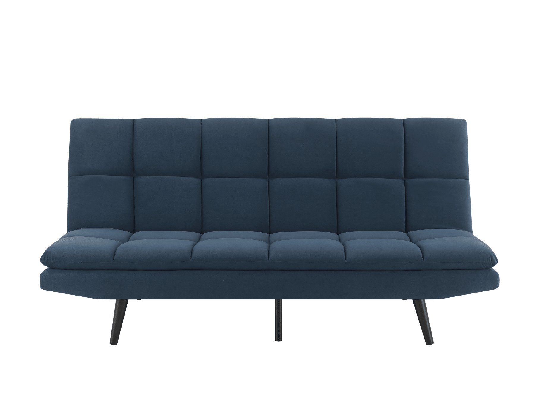 Jaden Convertible Fabric Sofa - Dark Blue - Abbyson - Living Room