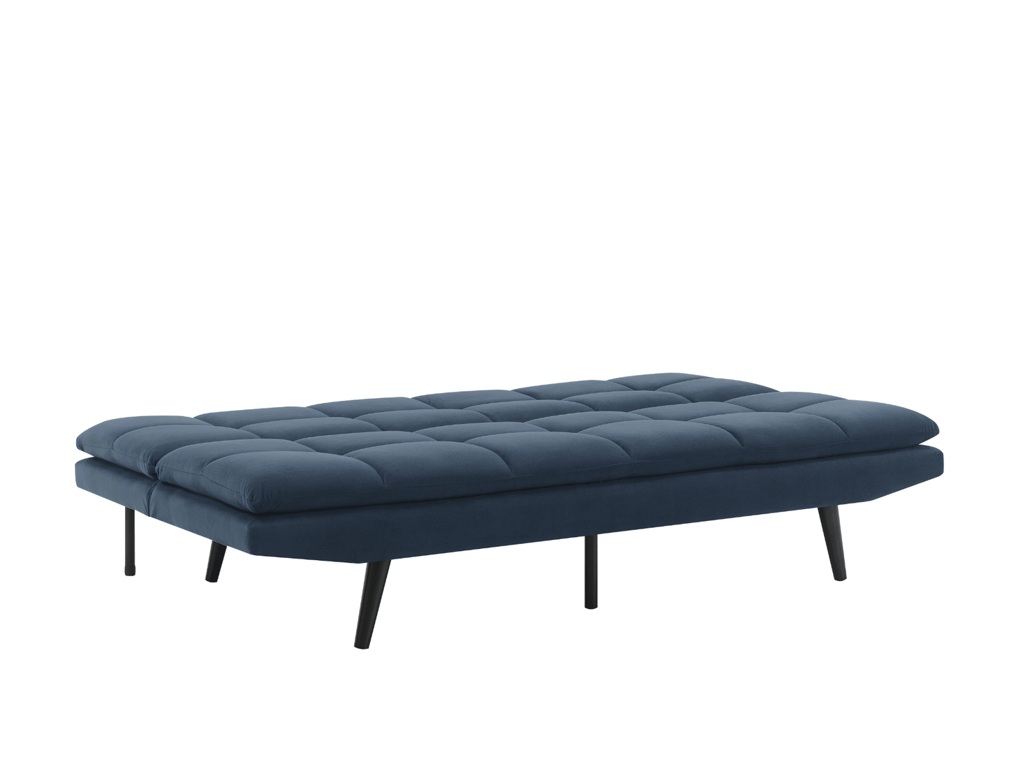 Jaden Convertible Fabric Sofa - Dark Blue - Abbyson - Living Room