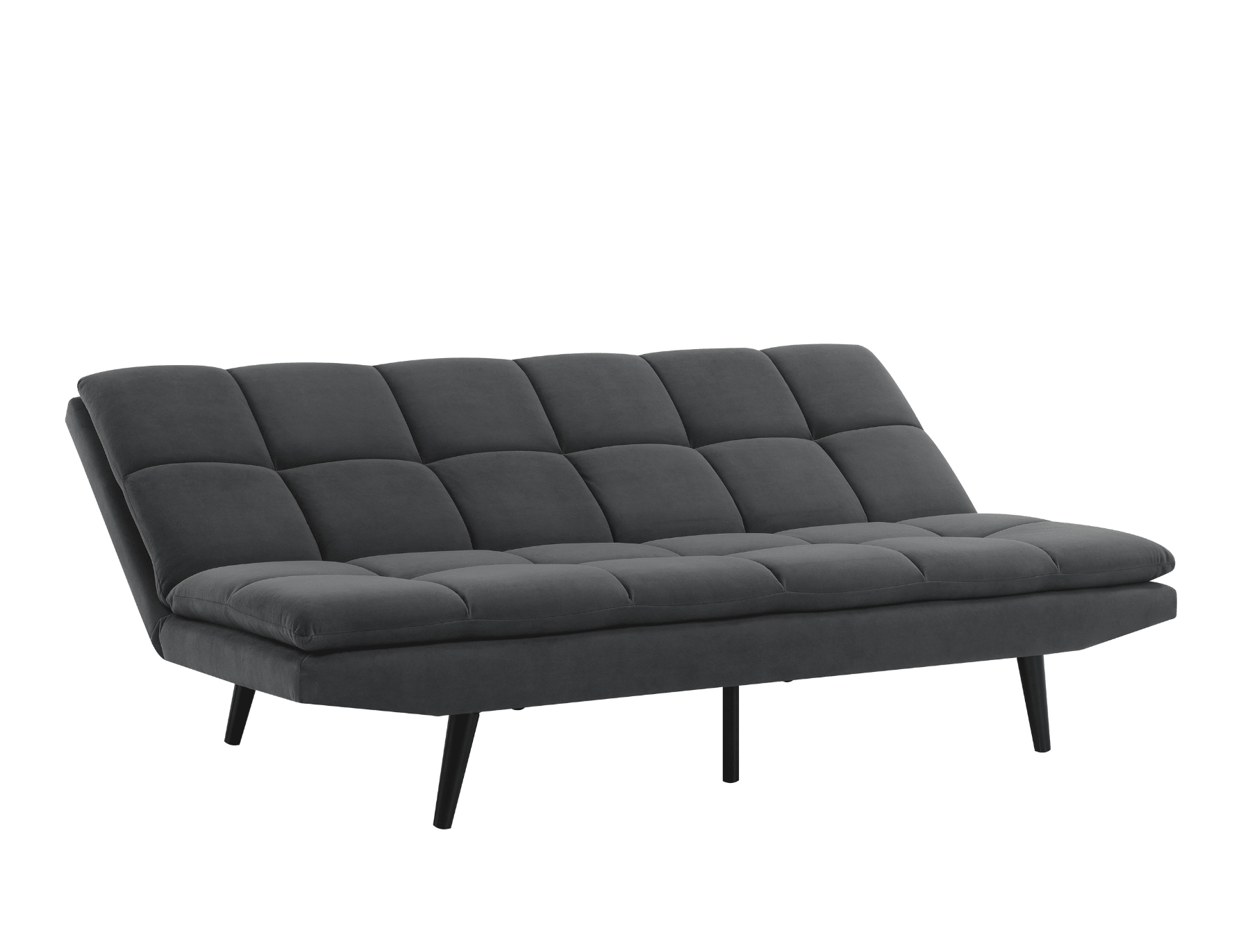 Jaden Convertible Fabric Sofa - Dark Gray - Abbyson - Living Room
