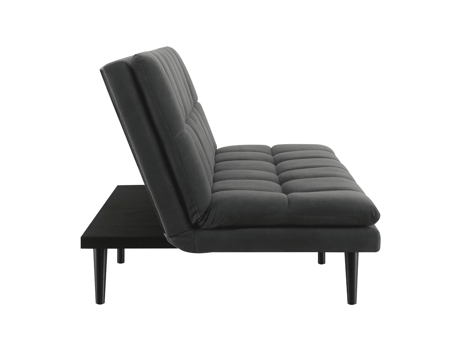 Jaden Convertible Fabric Sofa - Dark Gray - Abbyson - Living Room