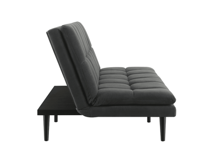 Jaden Convertible Fabric Sofa - Dark Gray - Abbyson - Living Room