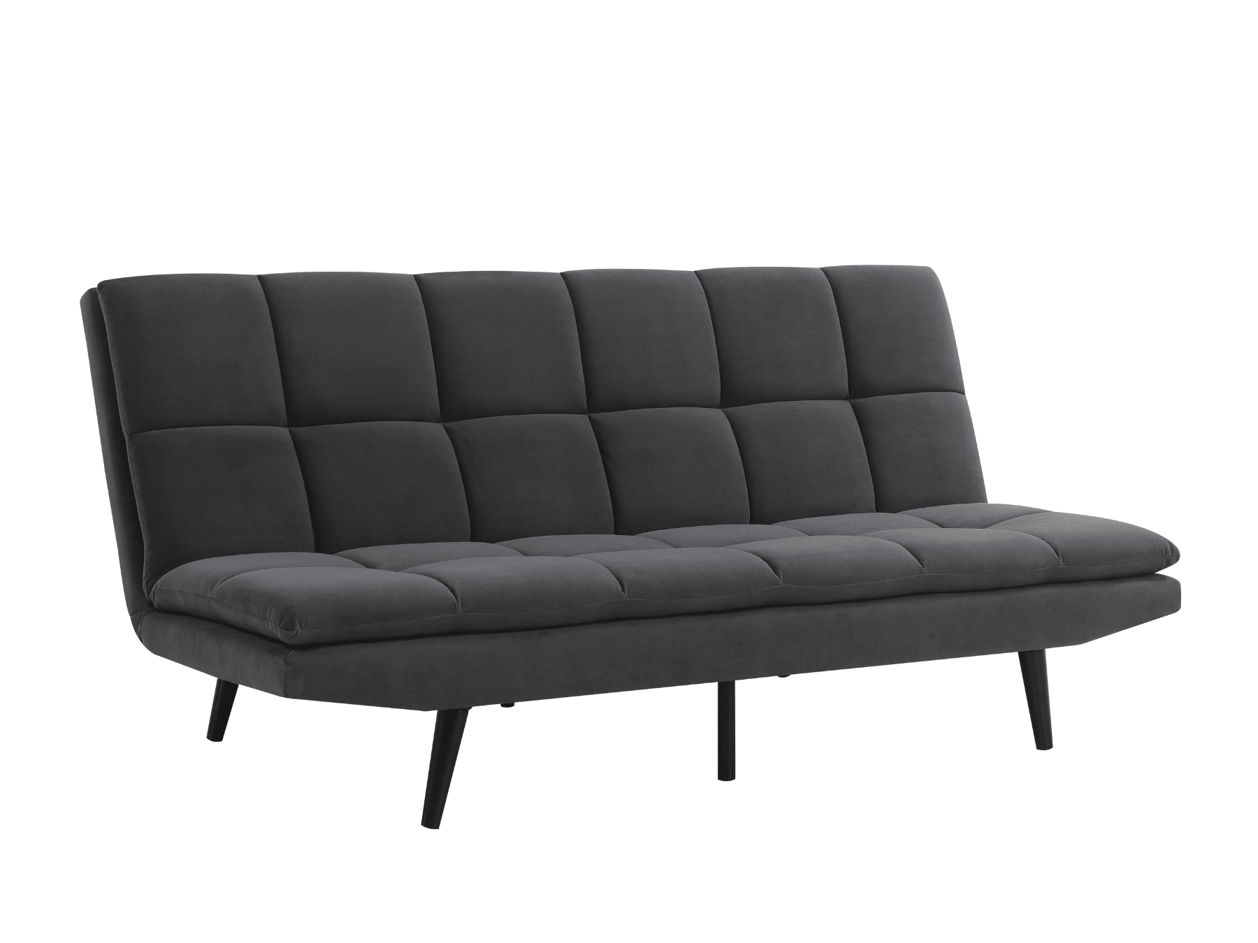 Jaden Convertible Fabric Sofa - Dark Gray - Abbyson - Living Room
