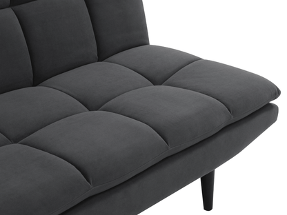 Jaden Convertible Fabric Sofa - Dark Gray - Abbyson - Living Room