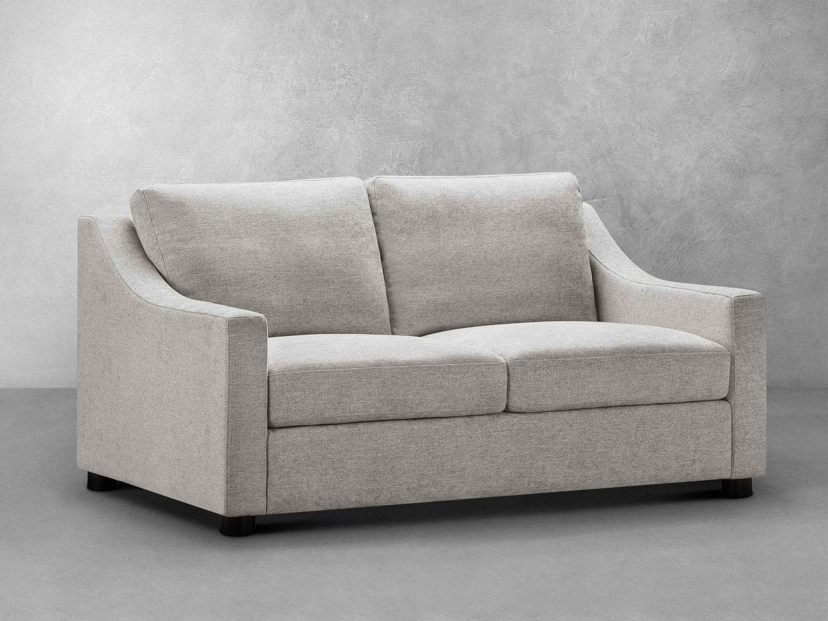Larissa Fabric Loveseat - Gray - Abbyson - Living Room