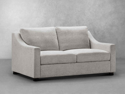 Larissa Fabric Loveseat - Gray - Abbyson - Living Room