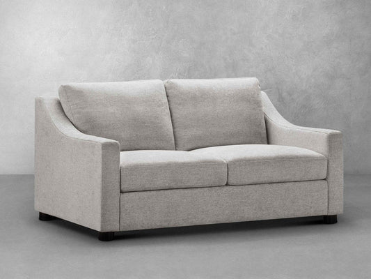 Larissa Fabric Loveseat - Gray - Abbyson - Living Room