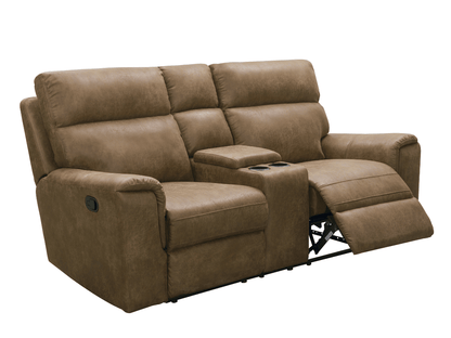 Lawrence Fabric Reclining Sofa Set - Abbyson - Living Room