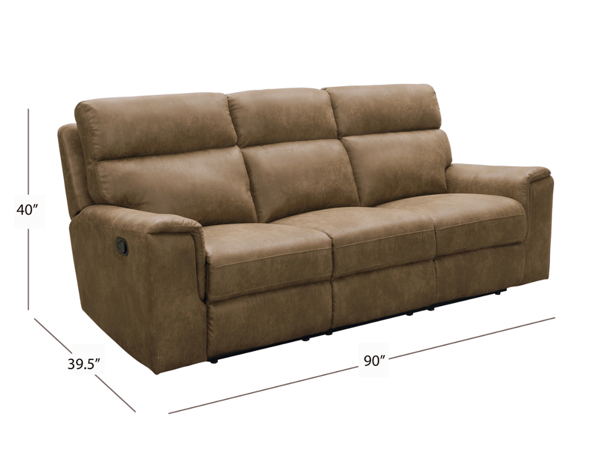 Lawrence Fabric Reclining Sofa Set - Abbyson - Living Room
