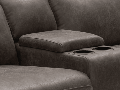 Lawrence Fabric Reclining Sofa Set - Abbyson - Living Room