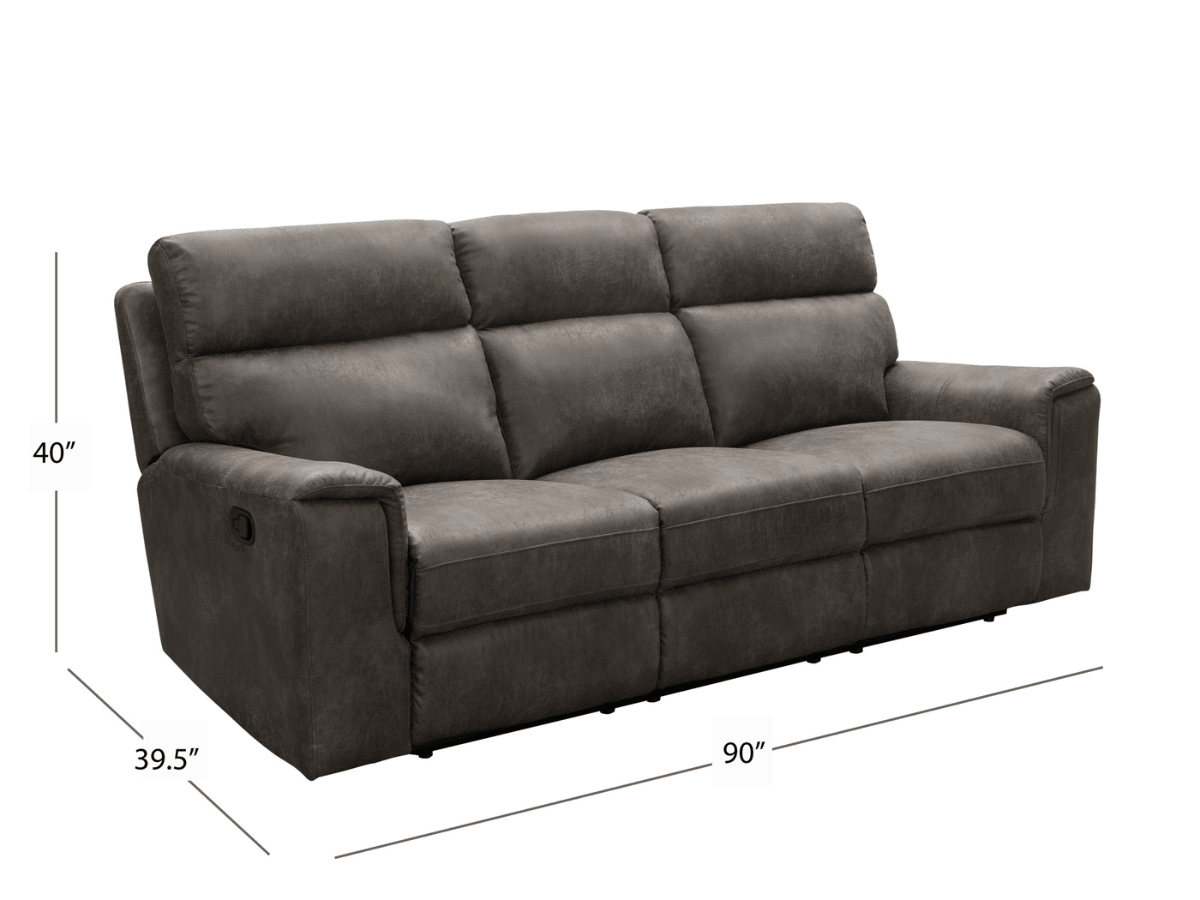 Lawrence Fabric Reclining Sofa Set - Abbyson - Living Room