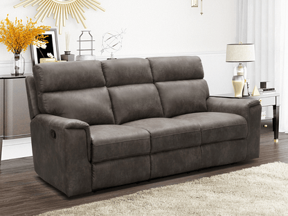 Lawrence Fabric Reclining Sofa Set - Abbyson - Living Room