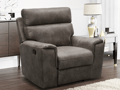 Lawrence Fabric Reclining Sofa Set - Abbyson - Living Room