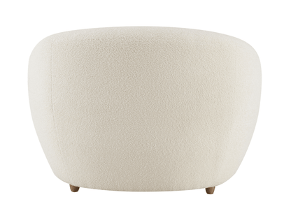 Luciano Bouclé Fabric Chair - Abbyson - Living Room