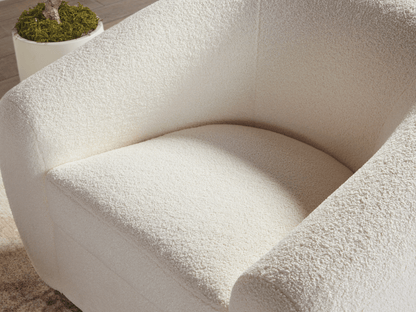 Luciano Bouclé Fabric Chair - Abbyson - Living Room