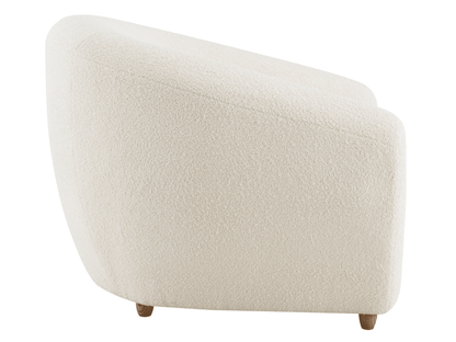 Luciano Bouclé Fabric Chair - Abbyson - Living Room