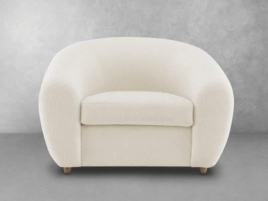 Luciano Bouclé Fabric Chair - Abbyson - Living Room