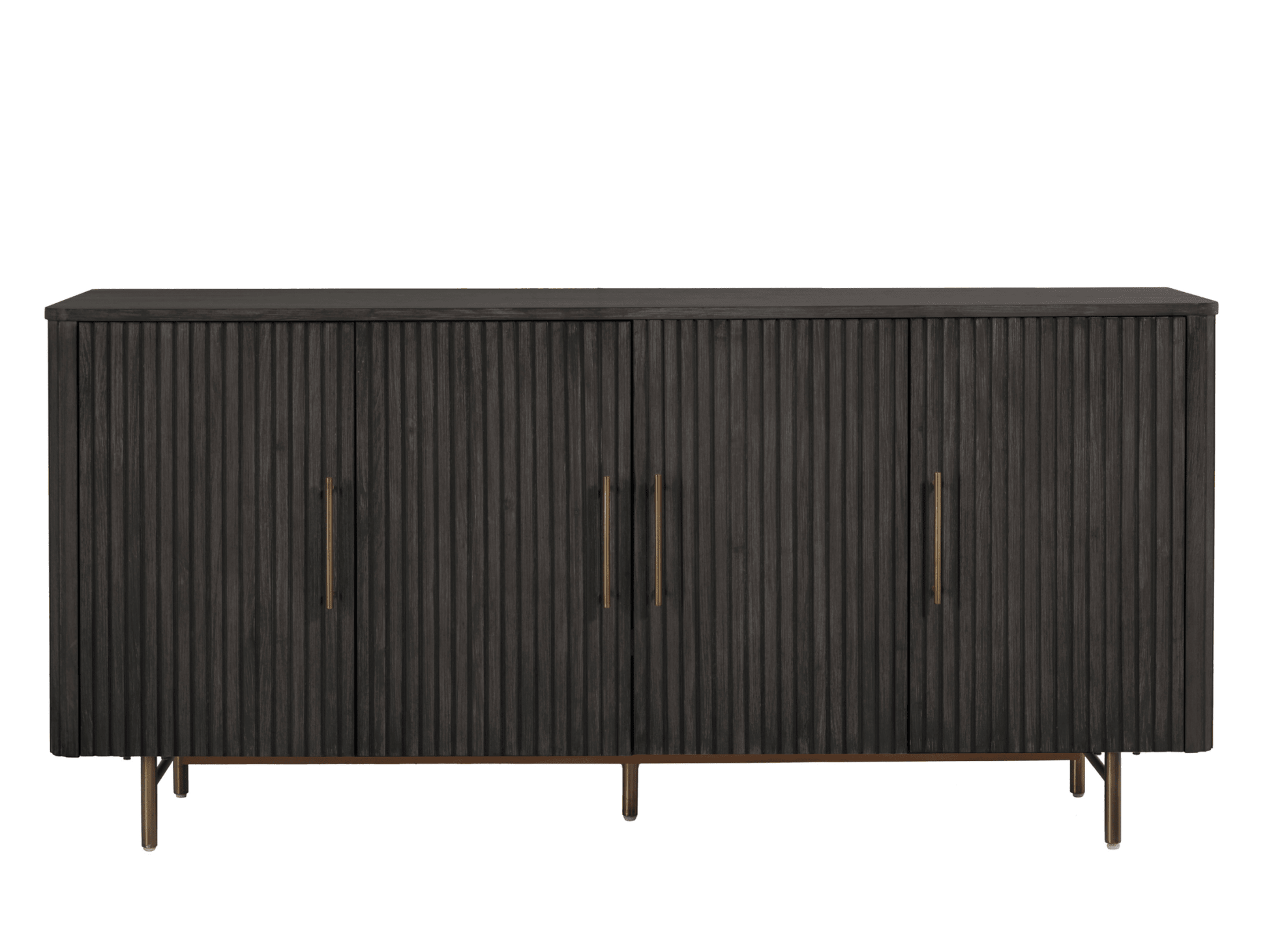 Luna Console - Ebony - Abbyson - Living Room