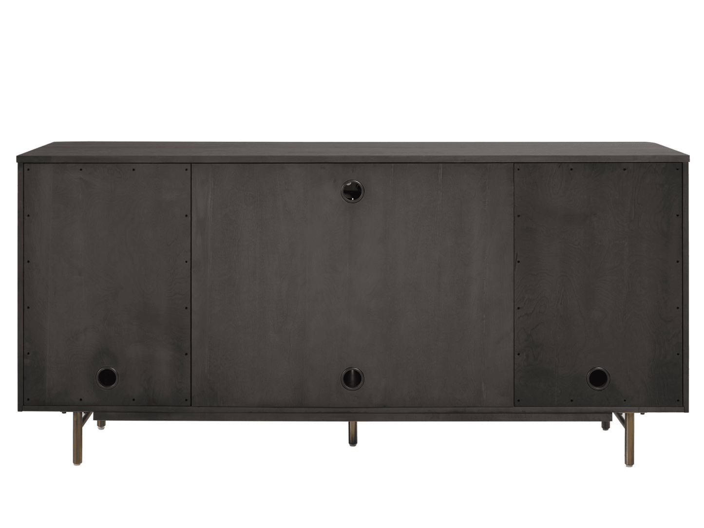 Luna Console - Ebony - Abbyson - Living Room