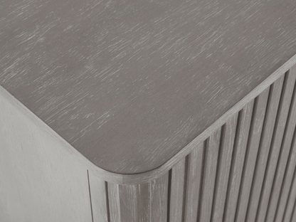 Luna Console - Gray - Abbyson - Living Room
