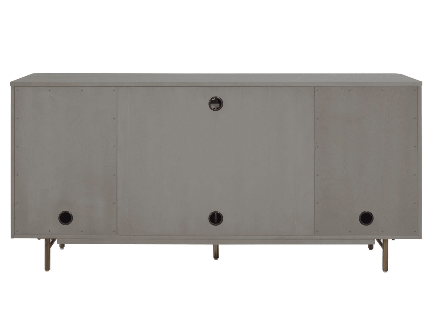 Luna Console - Gray - Abbyson - Living Room