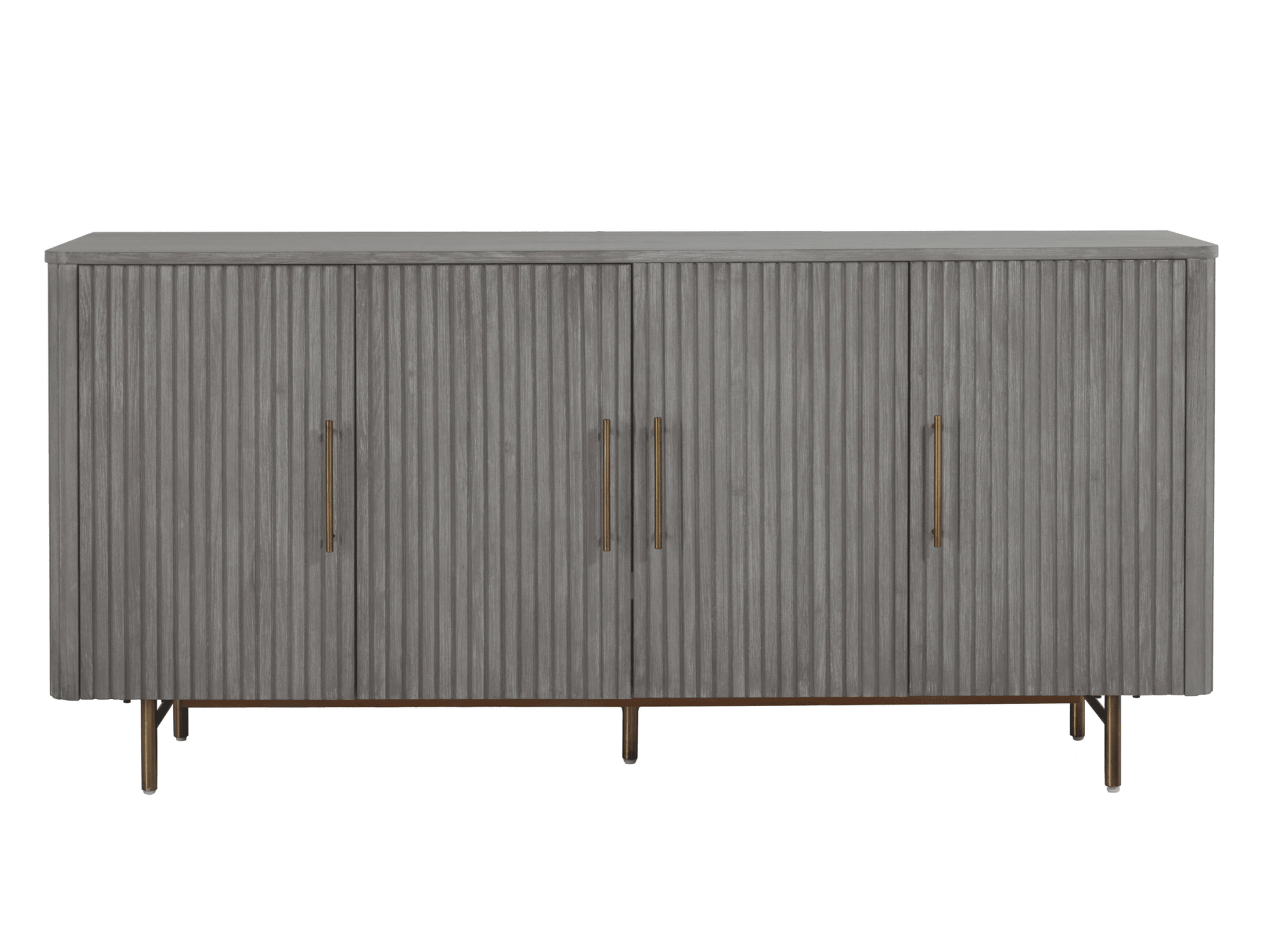 Luna Console - Gray - Abbyson - Living Room