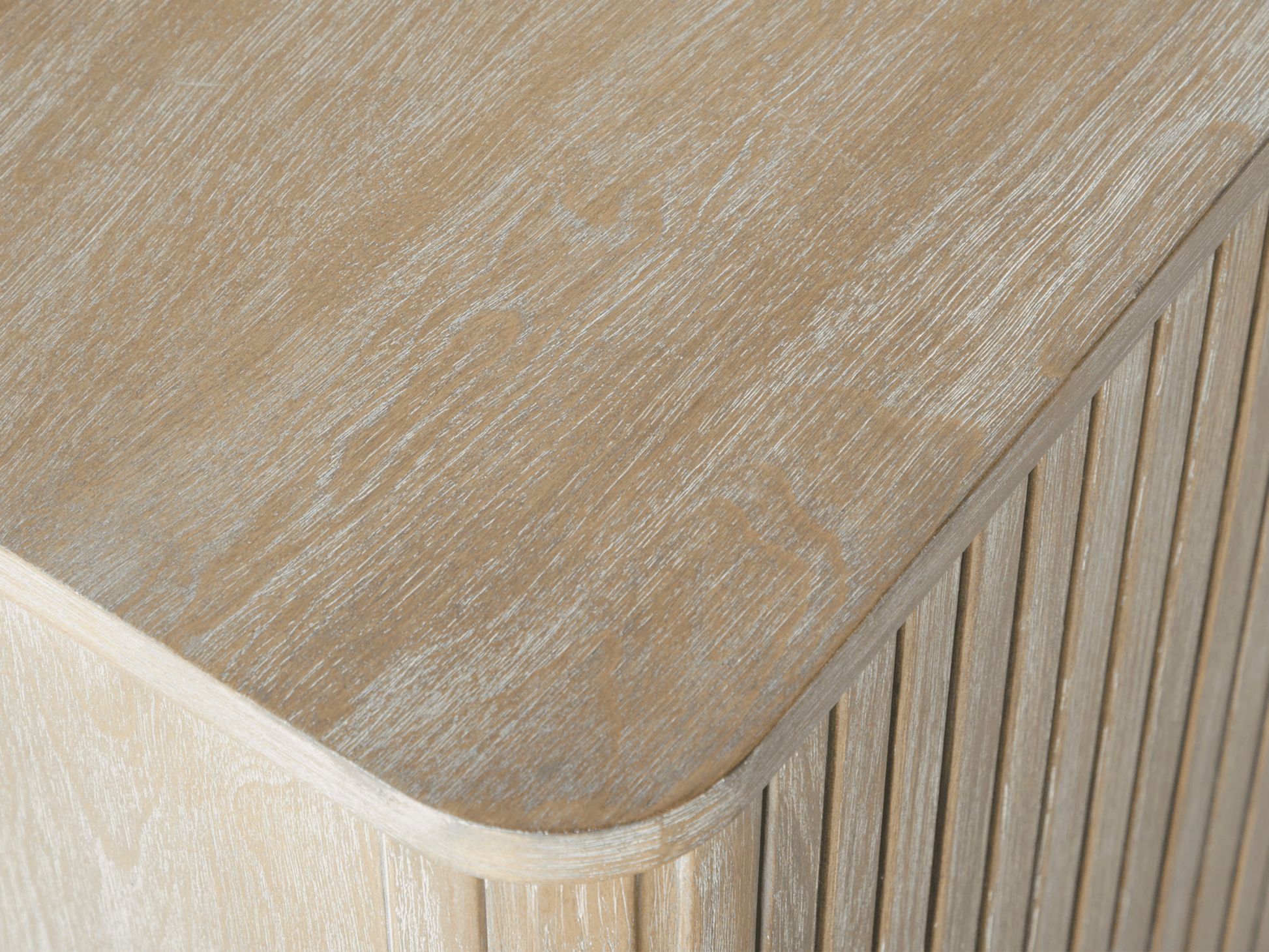 Luna Console - Natural - Abbyson - Living Room