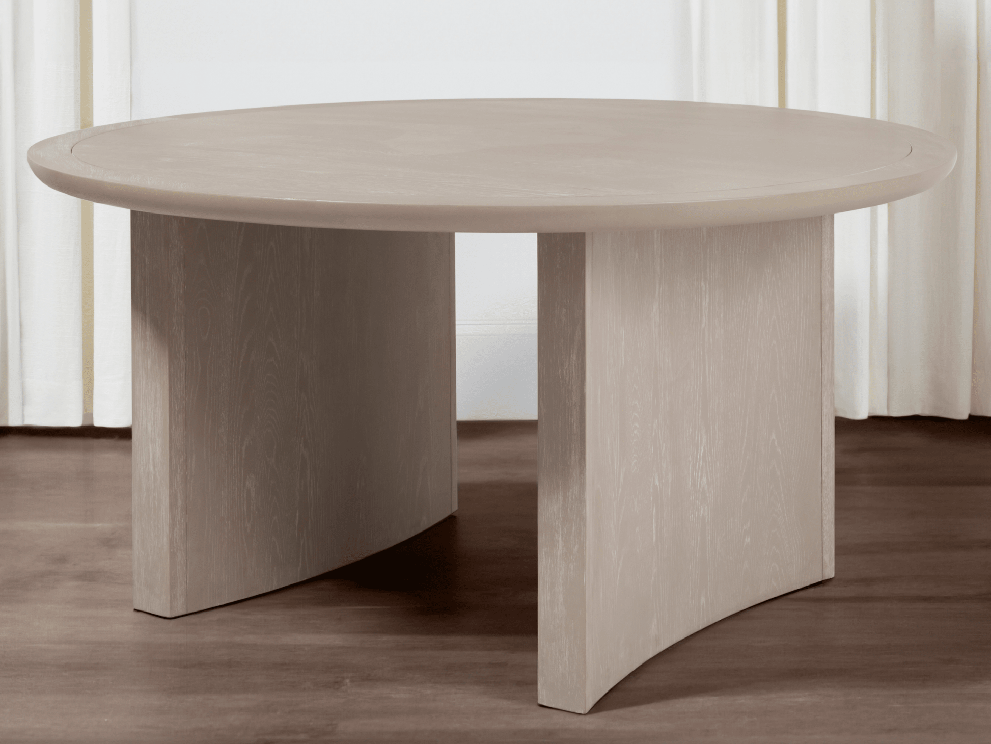 Mandy 60" Round Dining Table - Abbyson - Dining Room