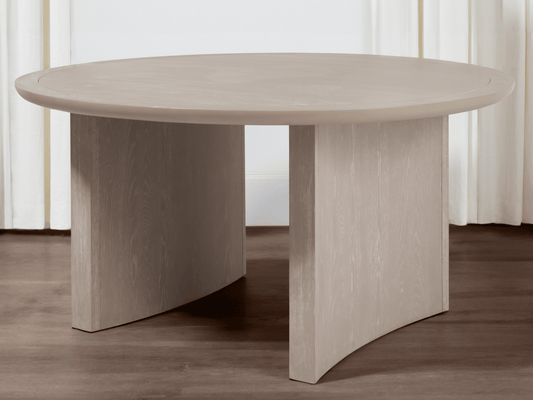 Mandy 60" Round Dining Table - Abbyson - Dining Room