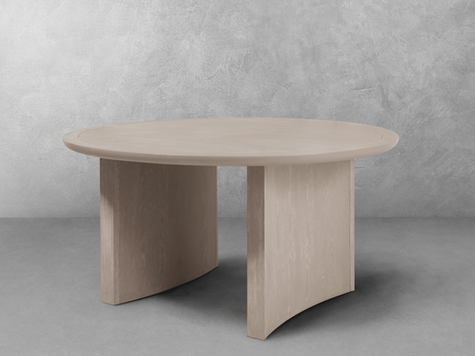 Mandy 60" Round Dining Table - Abbyson - Dining Room
