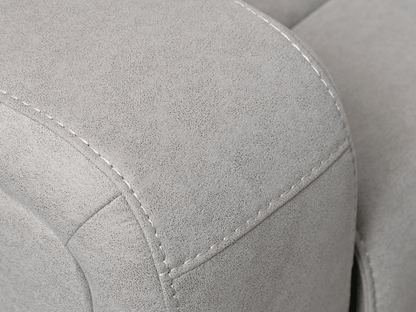 Margaret Fabric Manual Recliner - Gray - Abbyson - Living Room