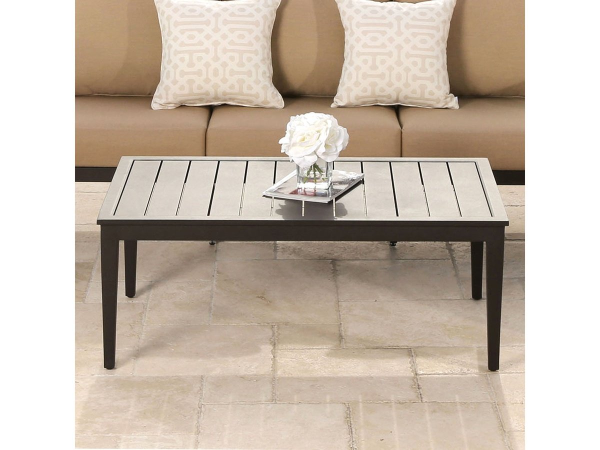 Marilla Coffee Table - Brown - Abbyson - Outdoor