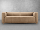 Matteo Nubuck Leather Sofa - Saddle