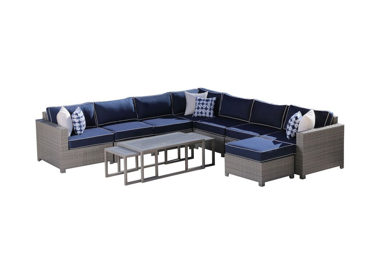 Monaco 11-pc Modular Sectional Cover Set - Abbyson - Outdoor
