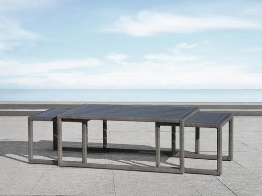 Monaco 3-pc Nesting Table - Abbyson - Outdoor