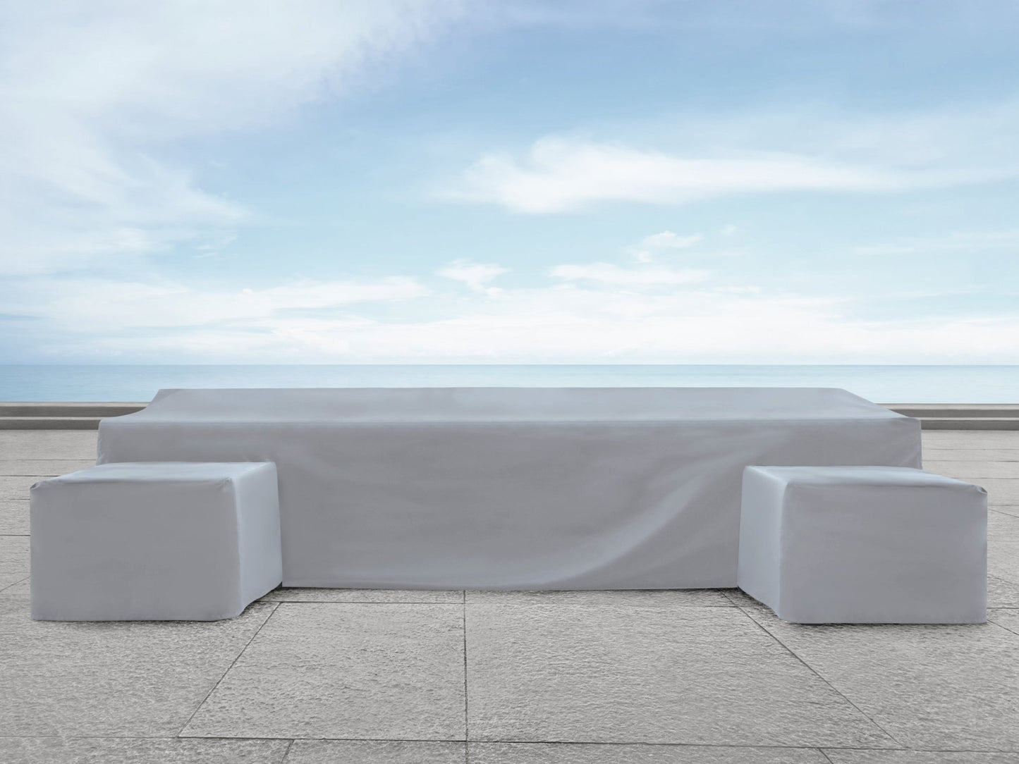 Monaco 6-pc Modular Sectional Cover Set - Abbyson - Outdoor