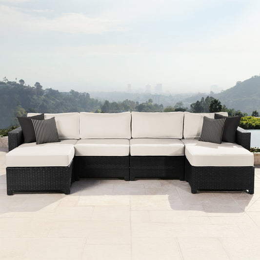 Monaco 6-pc Modular Sectional - White