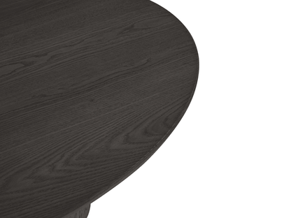Pauline 46"W Oak Coffee Table - Black - Abbyson - Living Room
