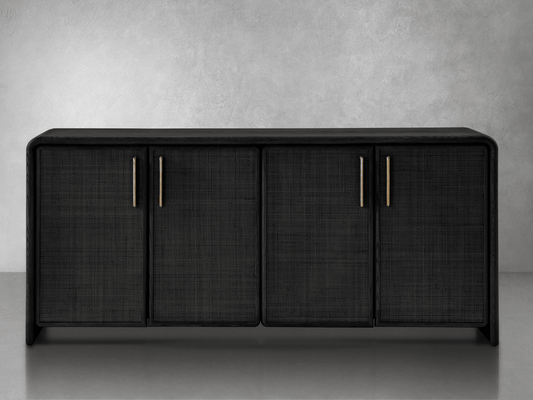 Pauline Console - Black - Abbyson - Dining Room