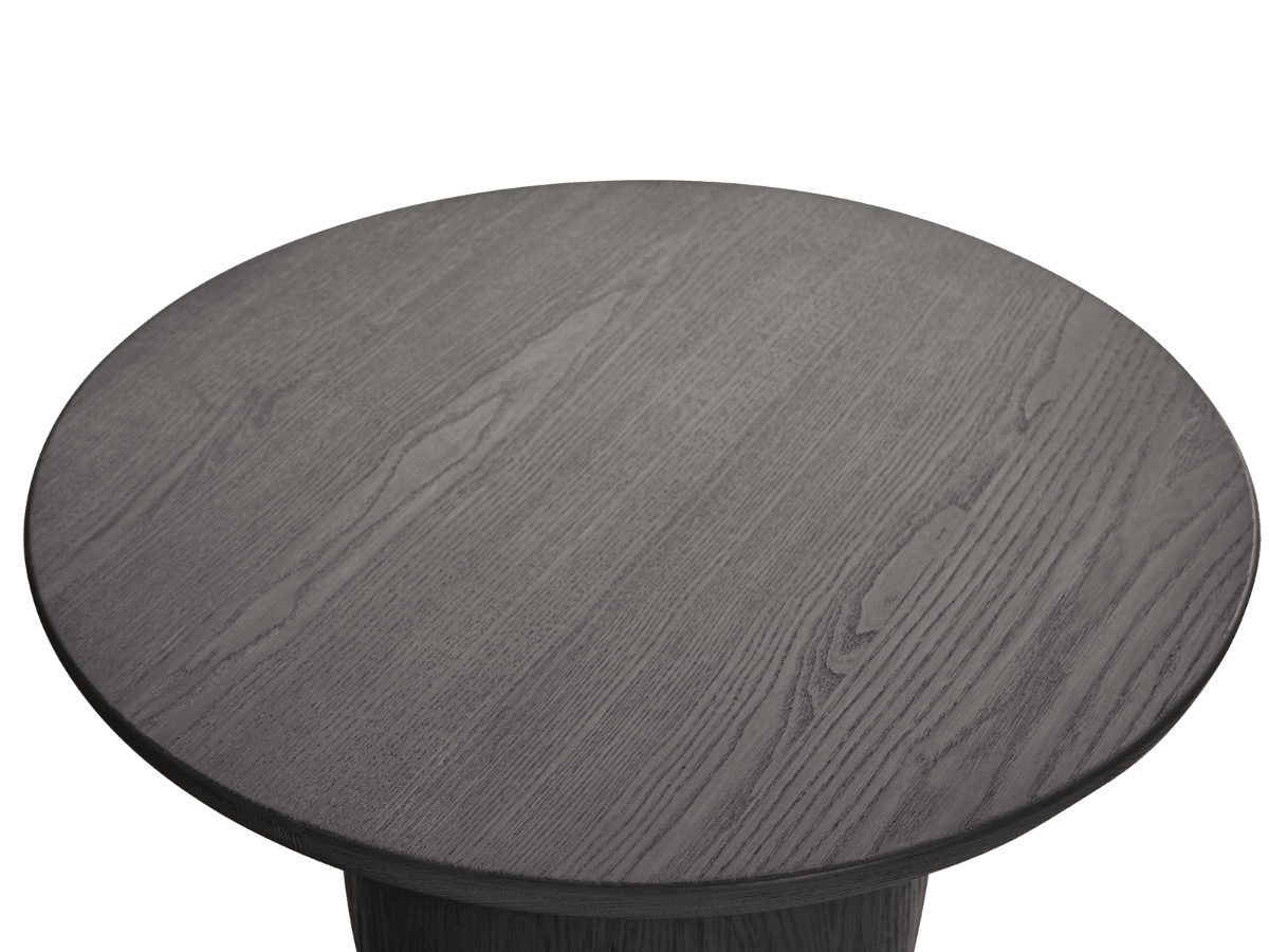Pauline Oak End Table - Black - Abbyson - Living Room