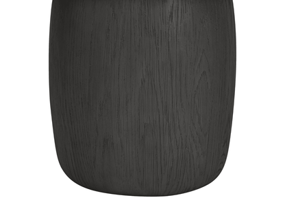 Pauline Oak End Table - Black - Abbyson - Living Room