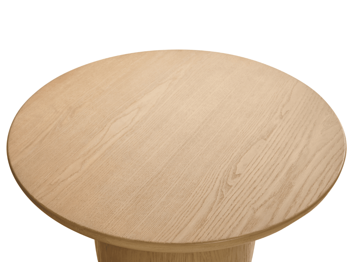 Pauline Oak End Table - Blonde - Abbyson - Living Room