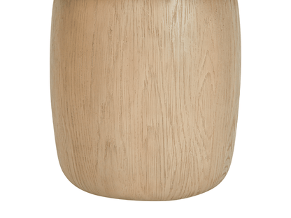 Pauline Oak End Table - Blonde - Abbyson - Living Room
