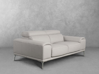 Quinton® Leather Loveseat - Abbyson - Living Room