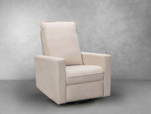 Reagan Power Swivel Glider Recliner - Abbyson - Living Room