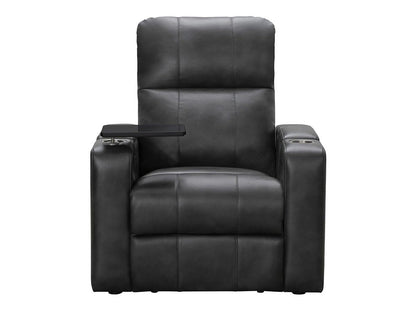 Rider Power Recliner - Black - Abbyson - Living Room